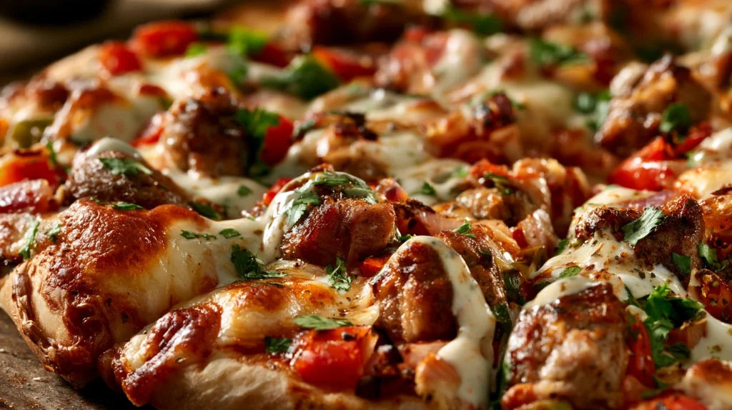 Kebab Pizza - Easy Swedish Style Pizza Weeknight Special 2 Kebab Pizza