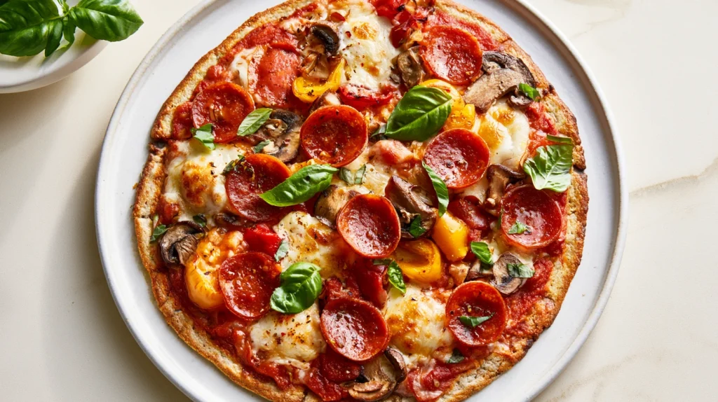 Keto Pizza - Easy Low Carb Pizza With a Crisp, Cheesy Crust 10 Keto Pizza