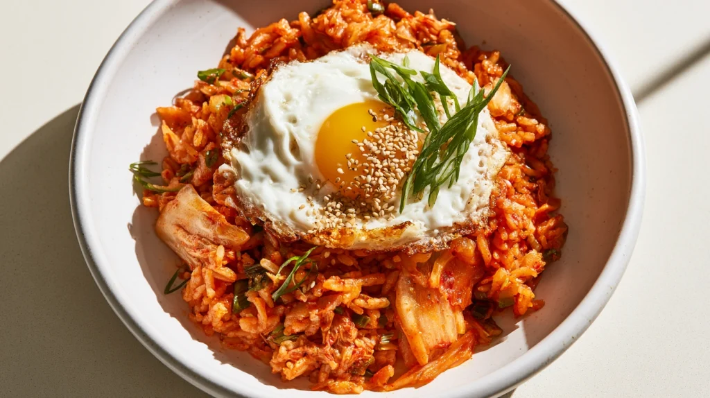 Best Kimchi Fried Rice - Easy Spicy Korean Rice Recipe 11 Kimchi Fried Rice