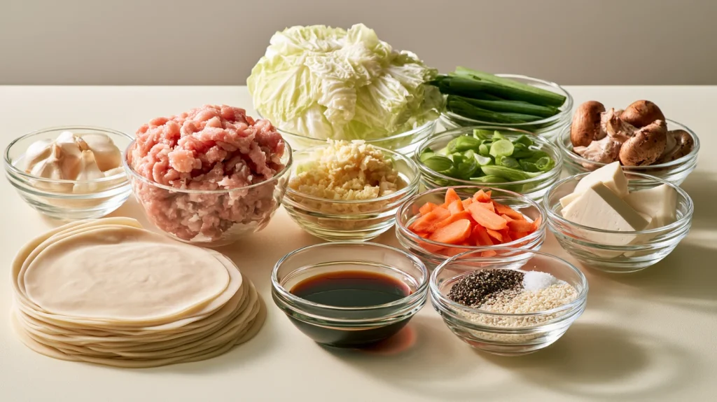 Mandu Korean Recipe - Easy Korean Cuisine Dumplings 3 Mandu Korean