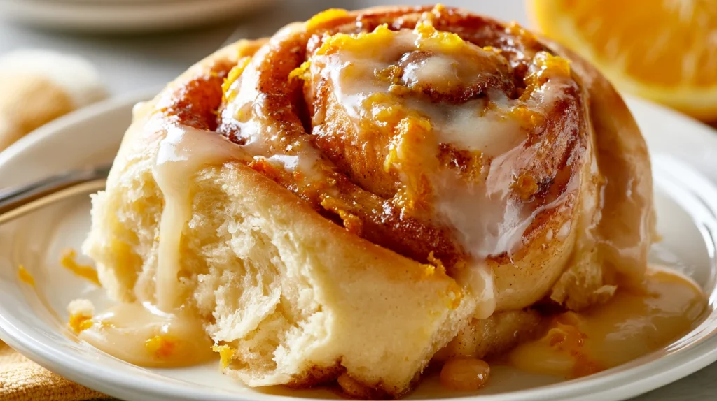 Orange Cinnamon Rolls - Soft, Citrus-Filled Homemade Breakfast Rolls 9 Orange Cinnamon Rolls