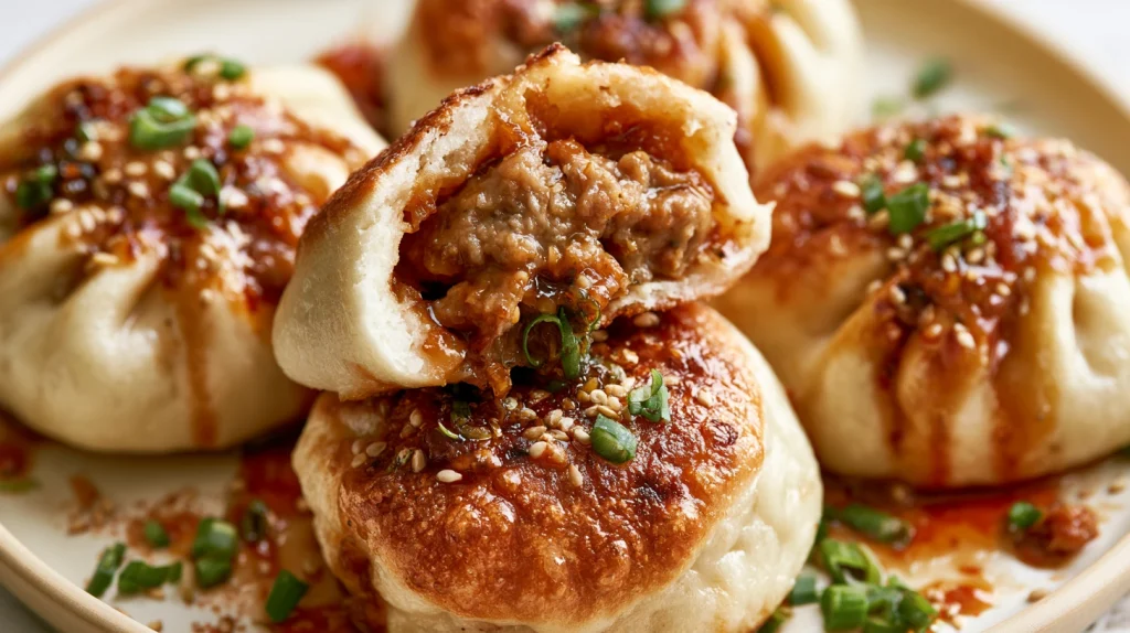 Best Pan Fried Pork Buns - Crispy Homemade Bao Recipe 8 Pan Fried Pork Buns