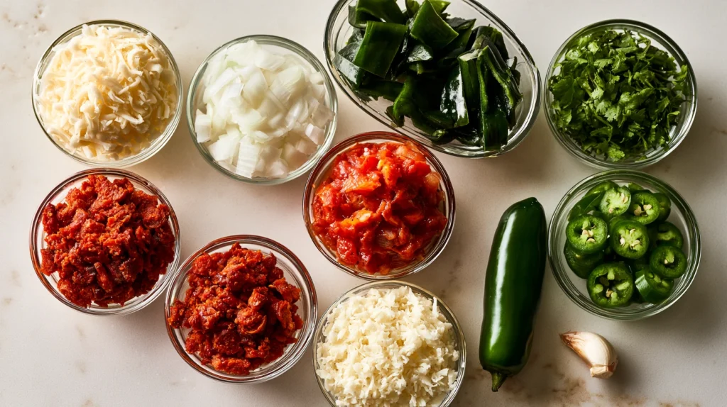 Queso Fundido Recipe: Easy Cheesy Mexican Appetizer 3 queso fundido 3