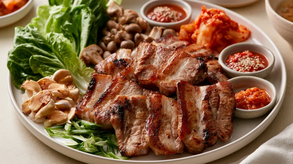 Samgyupsal At Home - Easy Korean BBQ Pork Belly Dinner 11 Samgyupsal