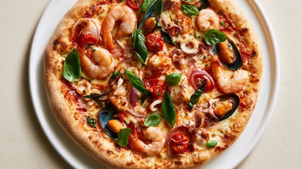 Seafood Pizza - Easy Homemade Seafood Pizza Recipe 9 Seafood Pizza
