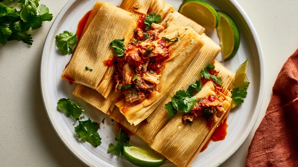 Tamales Recipe - Easy Homemade Beef Tamales Dinner 9 Tamales Recipe