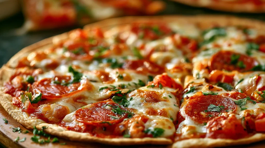 Tortilla Pizza - Easy Crispy Weeknight Pizza Dinner Recipe 10 Tortilla Pizza